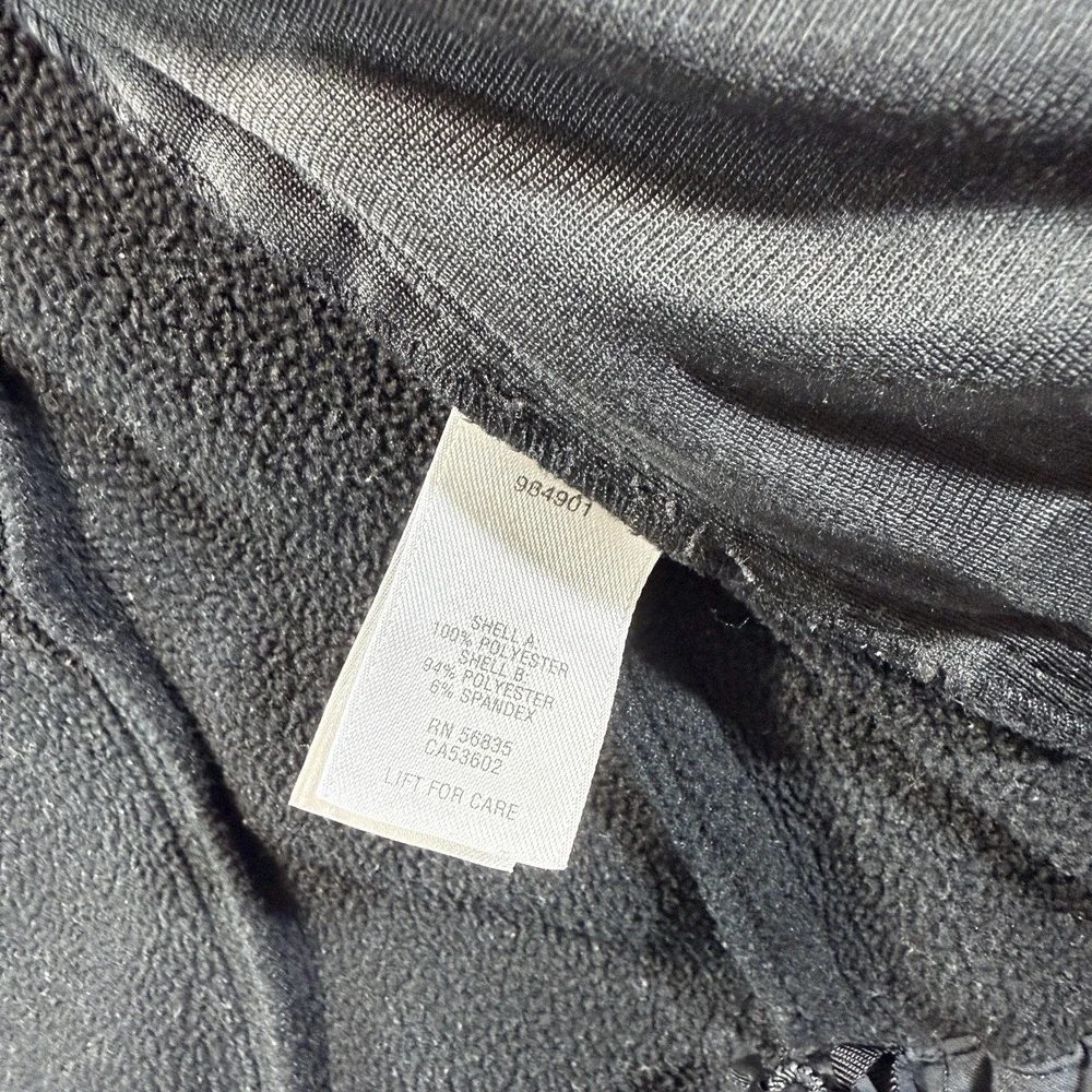 Cabelas Vest Mens Size M Black Polartec Fleece Full Zip Jacket Outdoors Hunting - Picture 9 of 12